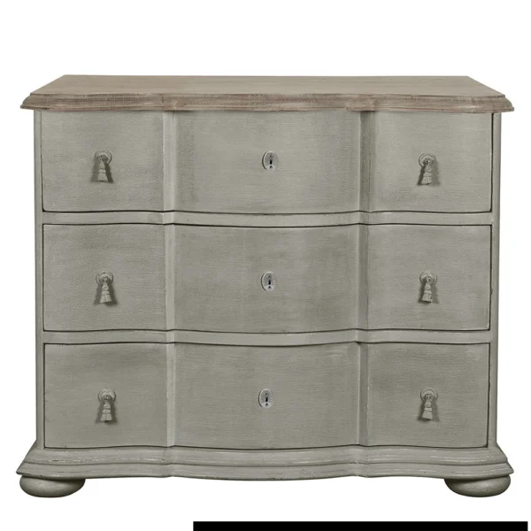 Elegant Rustic Small Chest of drawers - Available in Three Colours - Image 2
