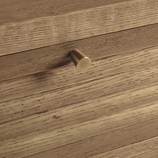 Timeless Rustic Oak Side Table - Image 2