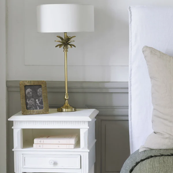 Timeless Antique Decor Style Bedside Table - Available in Two Colours - Image 3