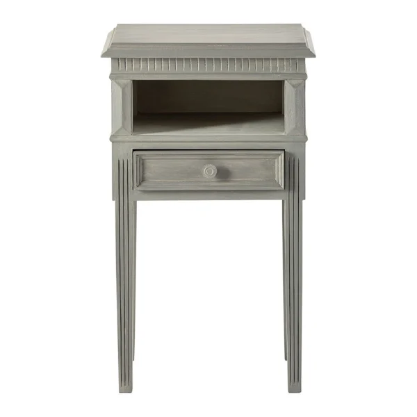 Timeless Antique Decor Style Bedside Table - Available in Two Colours - Image 2