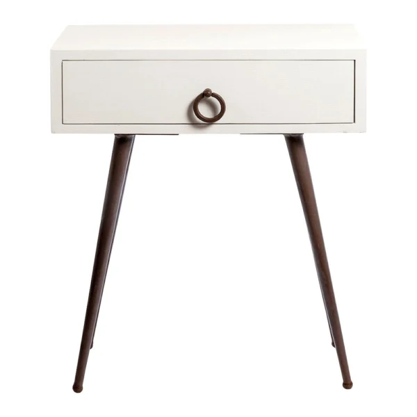 Elegant Style Bedside Table - Available in Two Colours