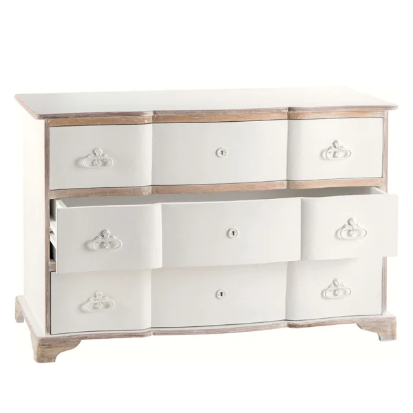 Elegant Curved Unique Style Chest of Drawers - Image 4