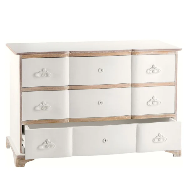 Elegant Curved Unique Style Chest of Drawers - Image 6