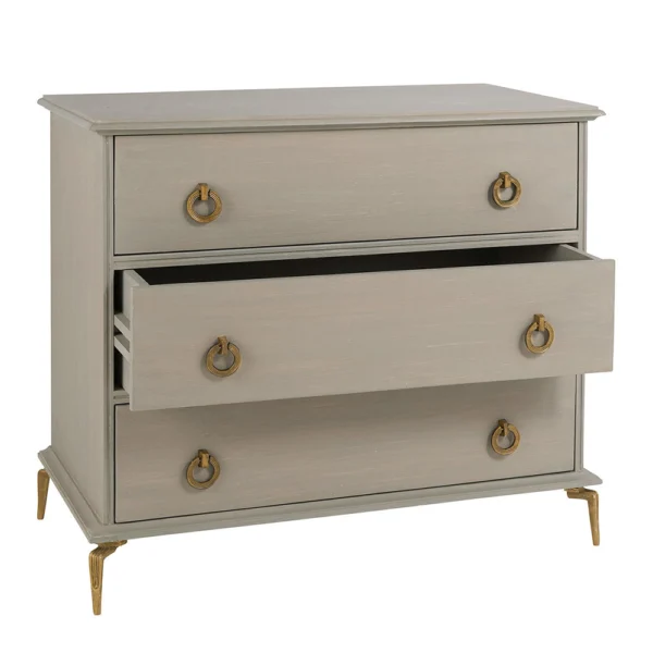 Elegant Artisanal Mango Wood Chest of Drawers - Image 4