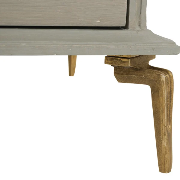 Elegant Artisanal Mango Wood Chest of Drawers - Image 2