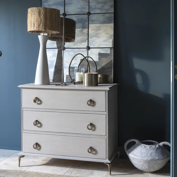 Elegant Artisanal Mango Wood Chest of Drawers - Image 5