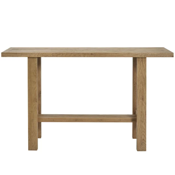 Rustic Light Oak Console
