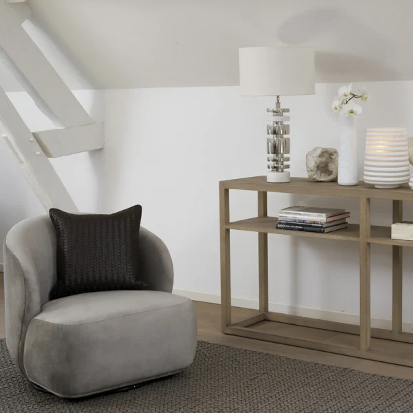 Lisette Swivel Armchair - Available in Four Colours - Image 8