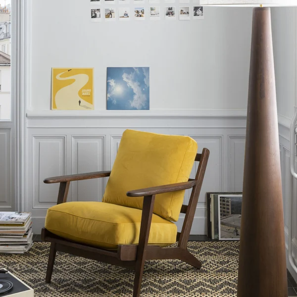 Jules Velvet Armchair - Available in Seven Colours - Image 4
