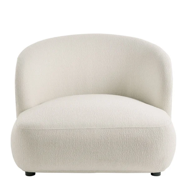 Lisette Large Loop Armchair - Available in Two Textures