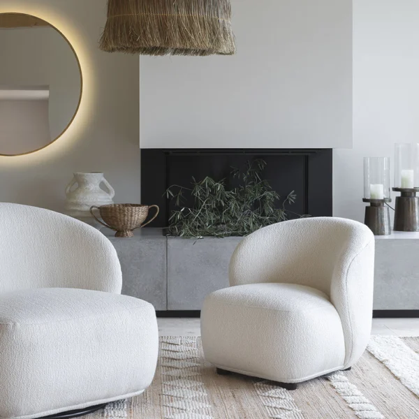 Lisette Small Armchair - Available in Three Colours - Image 4