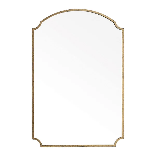 Mar Aged Gold Metal Mirror