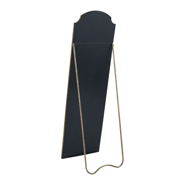 Refined Elegant Aged Metallic Gold Mirror - Image 3