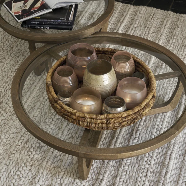 Elegant Natural Coffee Table - Available in Two Sizes - Image 5