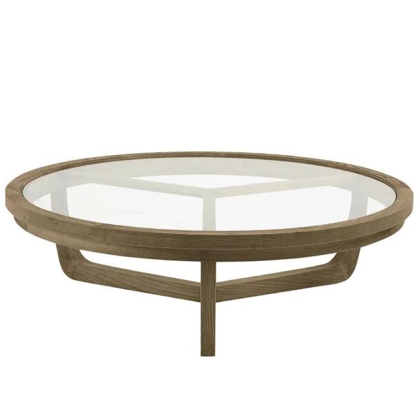 Elegant Natural Coffee Table - Available in Two Sizes - Image 2