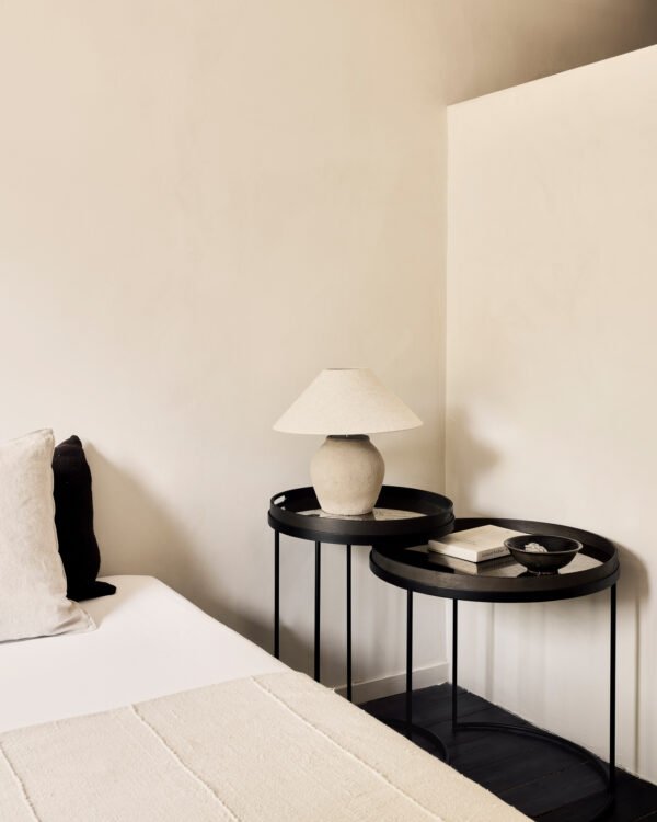 Elegant Black Side Table Set of 2 - Image 6