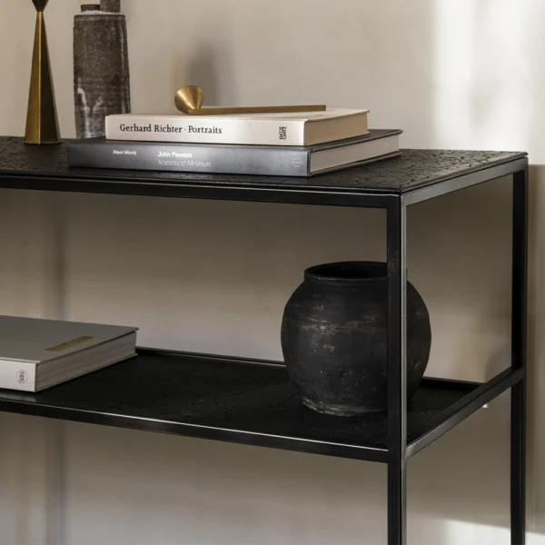 Elegant Sculptural Console Table - Image 8