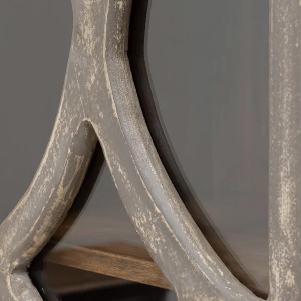 Tall Mango Wood Display Cabinet – Image 7