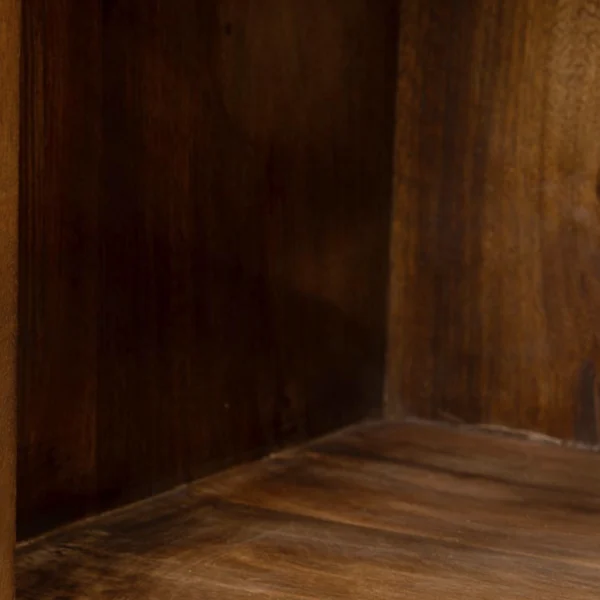Tall Mango Wood Display Cabinet – Image 6