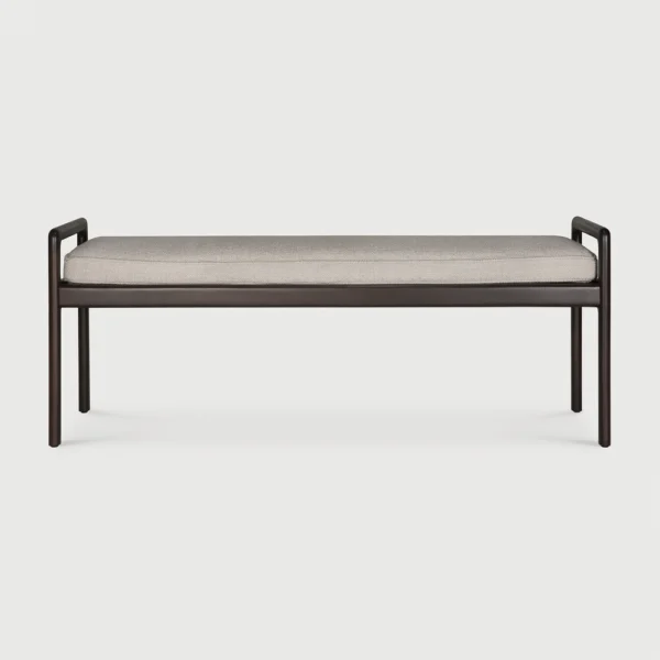 Timeless Mahogany Dark Brown Bench - Available in other options