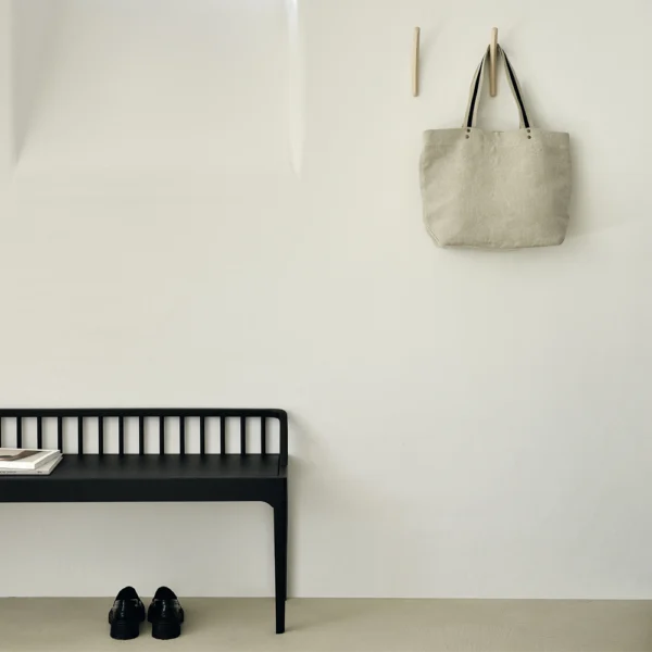 Rustic Reclaimed Teak and Oak Wood Bench - Available in Three Materials - Image 5