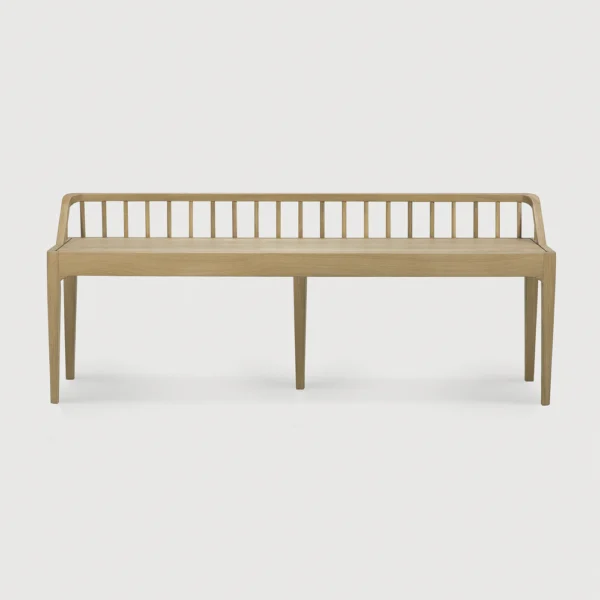 Rustic Reclaimed Teak and Oak Wood Bench - Available in Three Materials