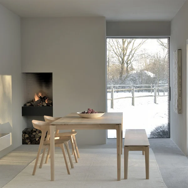 Timeless Styled Solid Teak Wood and Oak Bench - Available in different options - Image 2