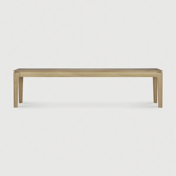 Timeless Styled Solid Teak Wood and Oak Bench - Available in different options