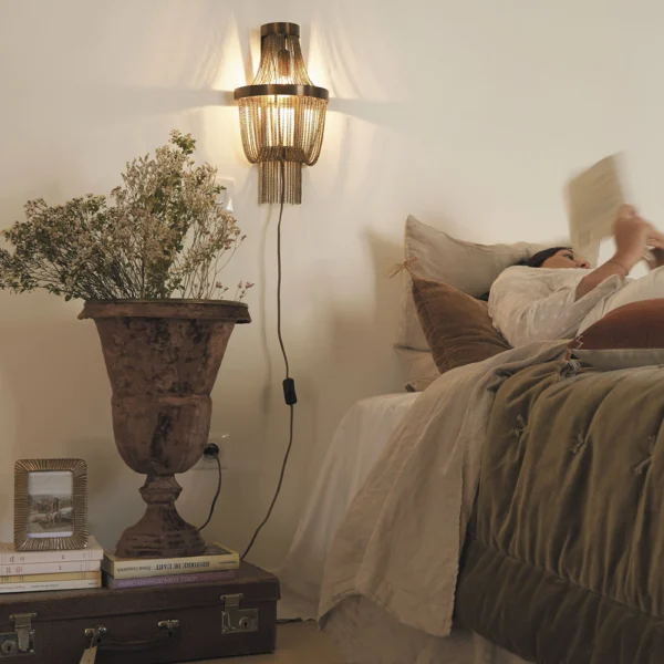 Majestic Champagne Wall Lamp - Image 5