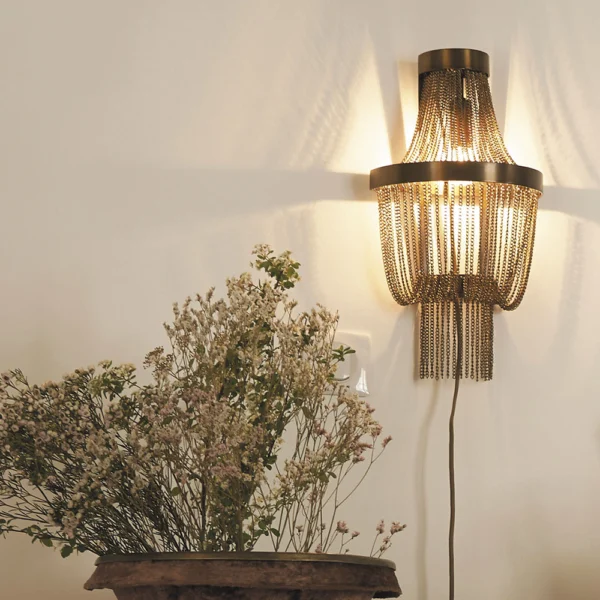 Majestic Champagne Wall Lamp - Image 4