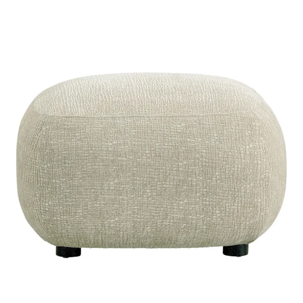 Contemporary with Birch Legs Pouffe - Available in Five Colours - Image 2