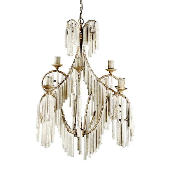 Majestic Pearl Tassels Pendant Light