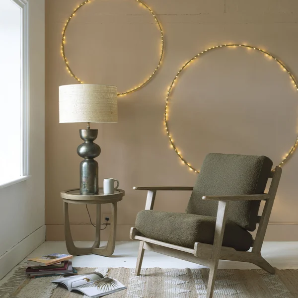 Minimalist Stylish Wall Light Circle - Available in Three Sizes ø 90 x 2 cm - Image 5