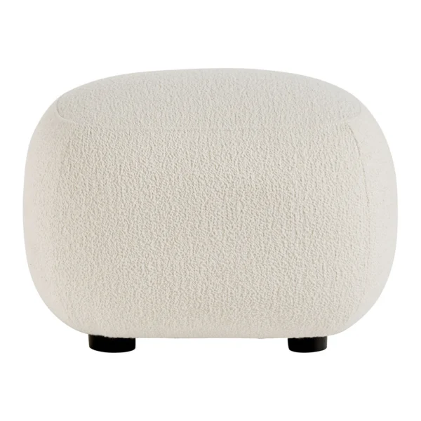 Contemporary with Birch Legs Pouffe - Available in Five Colours
