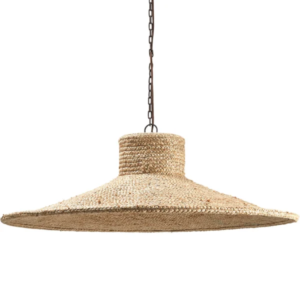 Exotic Natural Jute Pedant Light - Available in Two sizes - Image 2