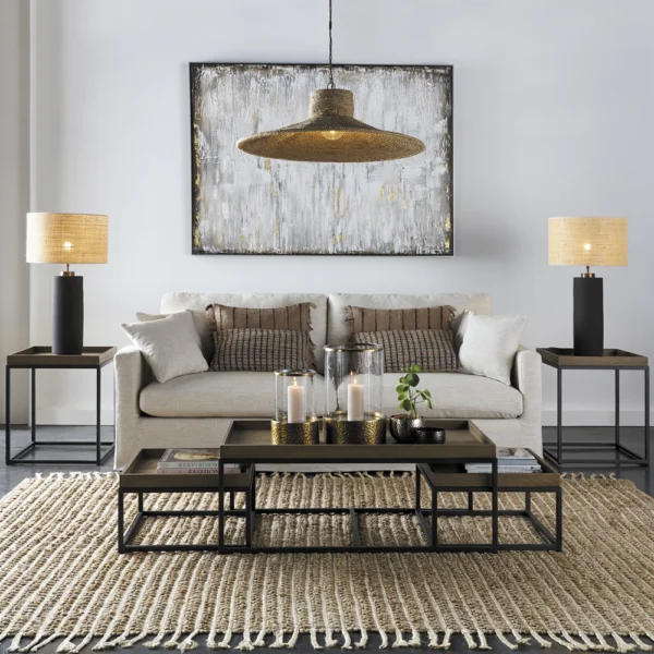 Exotic Natural Jute Pedant Light - Available in Two sizes - Image 7