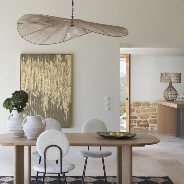 Timeless Natural Jute Pendant Light - Available in Three Sizes - Image 7