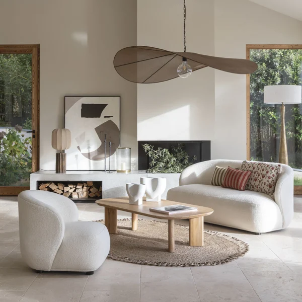 Elegant Brown Hand-Woven Pendant Light - Available in Two Sizes - Image 3
