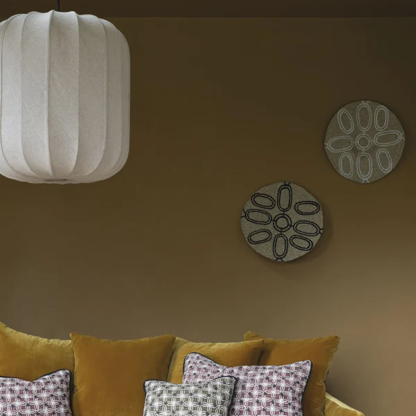 Cream Jute Canvas Pendant Light - Image 4
