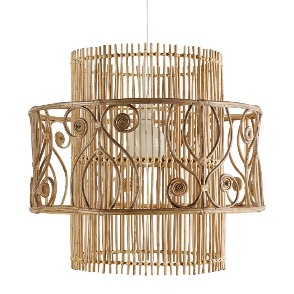 Timeless Rattan Pendant Light - Image 2