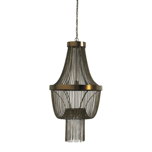 Majestic Champagne Suspension Light