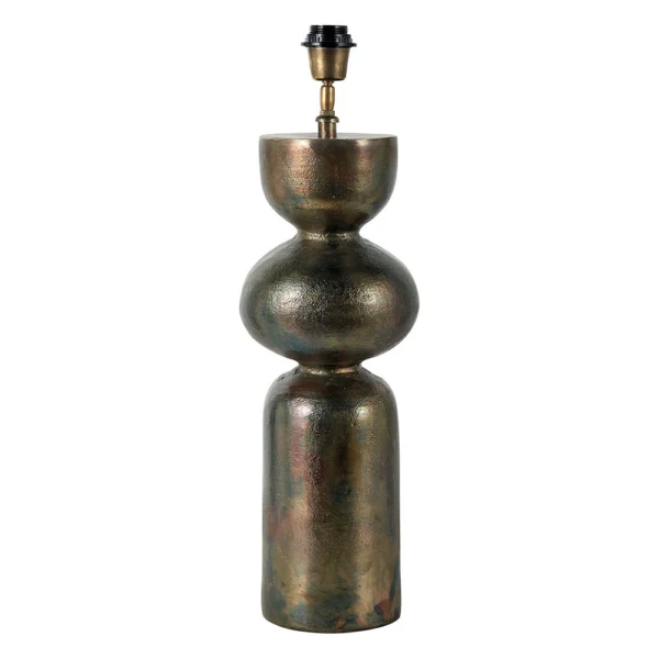 Elegant Gold-Plated Metal Lamp Base
