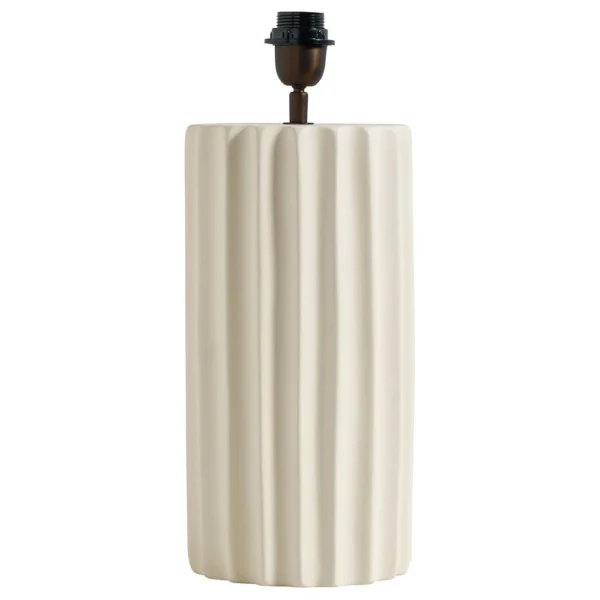 Rustic Metal and Ceramic Lamp Base - Available in Two Colours, Sizes and Materials - Image 2