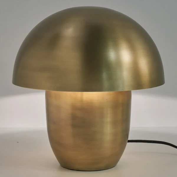 Magnificent Mushroom Gold Lamp - Image 2