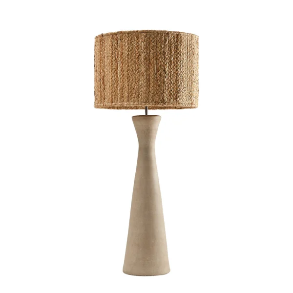 Beautiful Natural Jute Lamp and its Lampshade