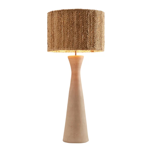 Beautiful Natural Jute Lamp and its Lampshade - Image 3
