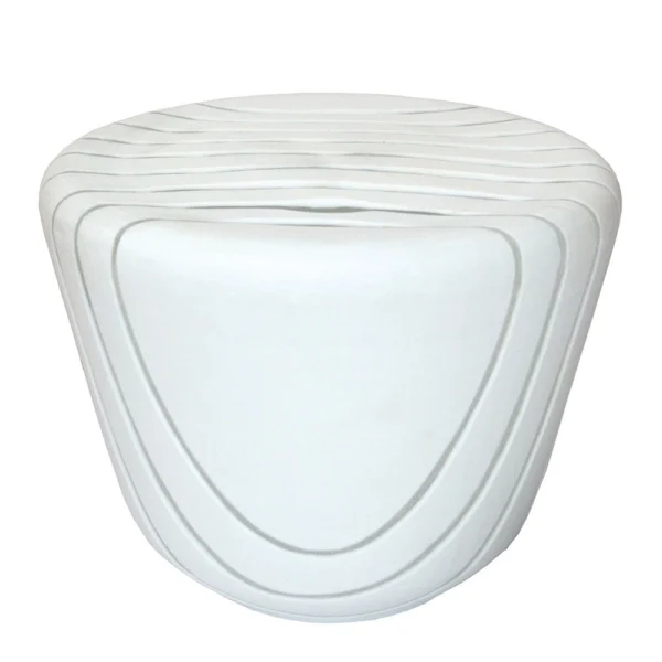 Elegant Thousand White and Grey Stripes Lamp