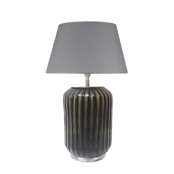 Classic Detailed Glass Lamp Base - Image 2