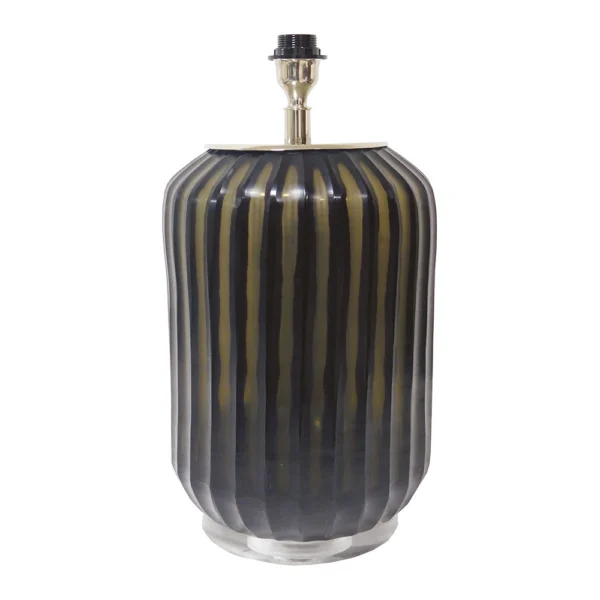 Classic Detailed Glass Lamp Base