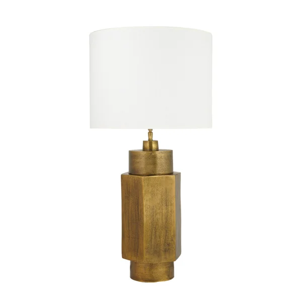 Refined Aged Latin Lamp Base